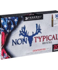 FEDERAL NON-TYPICAL 308 WINCHESTER AMMO 180 GRAIN SOFT