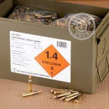 900 Rounds of 5.56x45 Ammo by Australian Defense Industries in Ammo Can